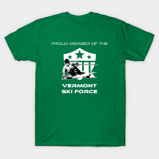 Vermont Ski Force T-Shirt by Ski Classic NH